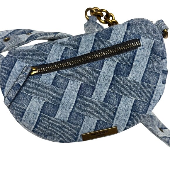 Kurt Geiger London Denim Kensington Belt Bag – New (No Tags) - Picture 13 of 15